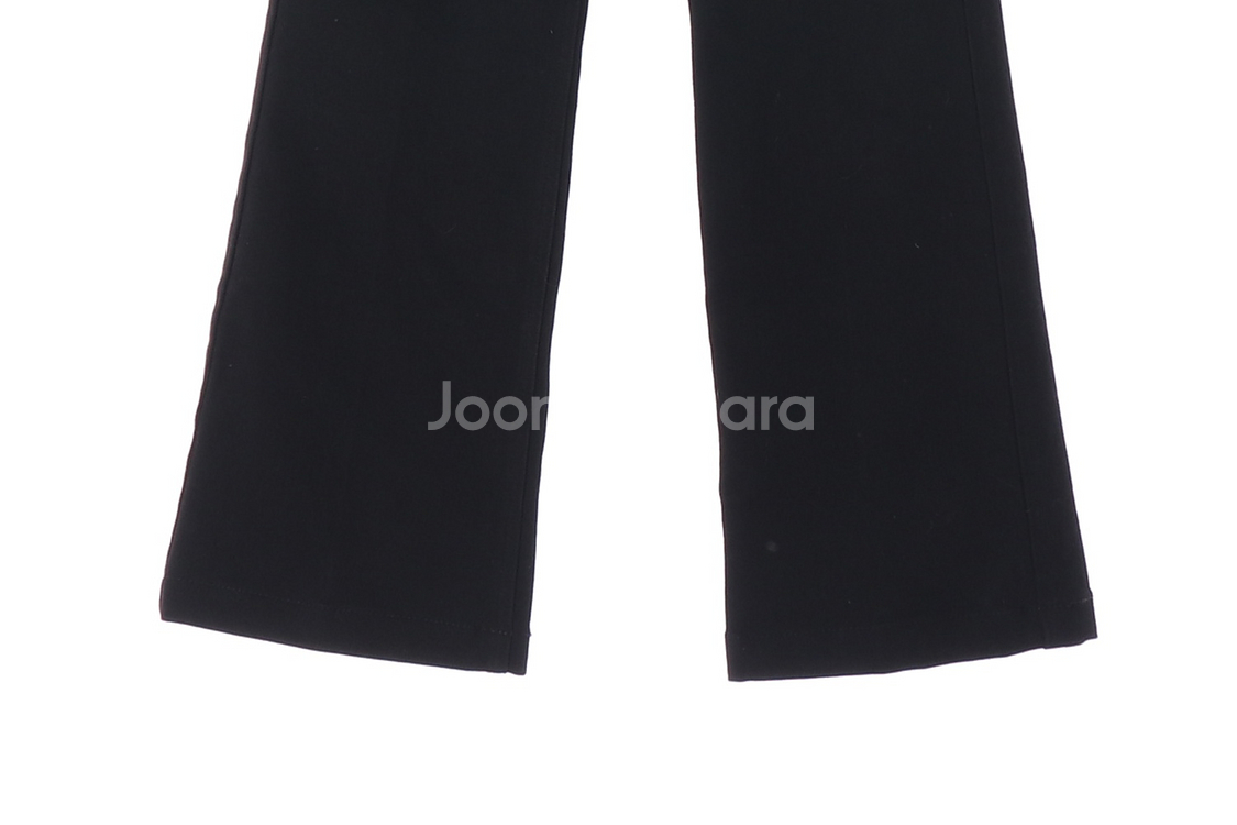 [XS]게스 블랙 플레어진 데님 블랙진 와이드 청바지 팬츠--3