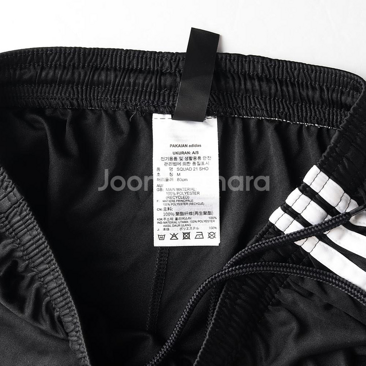 [M]아디다스 블랙 삼선 반바지 쇼츠 트레이닝 바지 팬츠--5