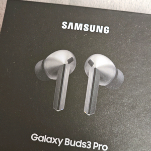 [미개봉] 삼성 갤럭시 버즈3 프로 실버 + 케이스