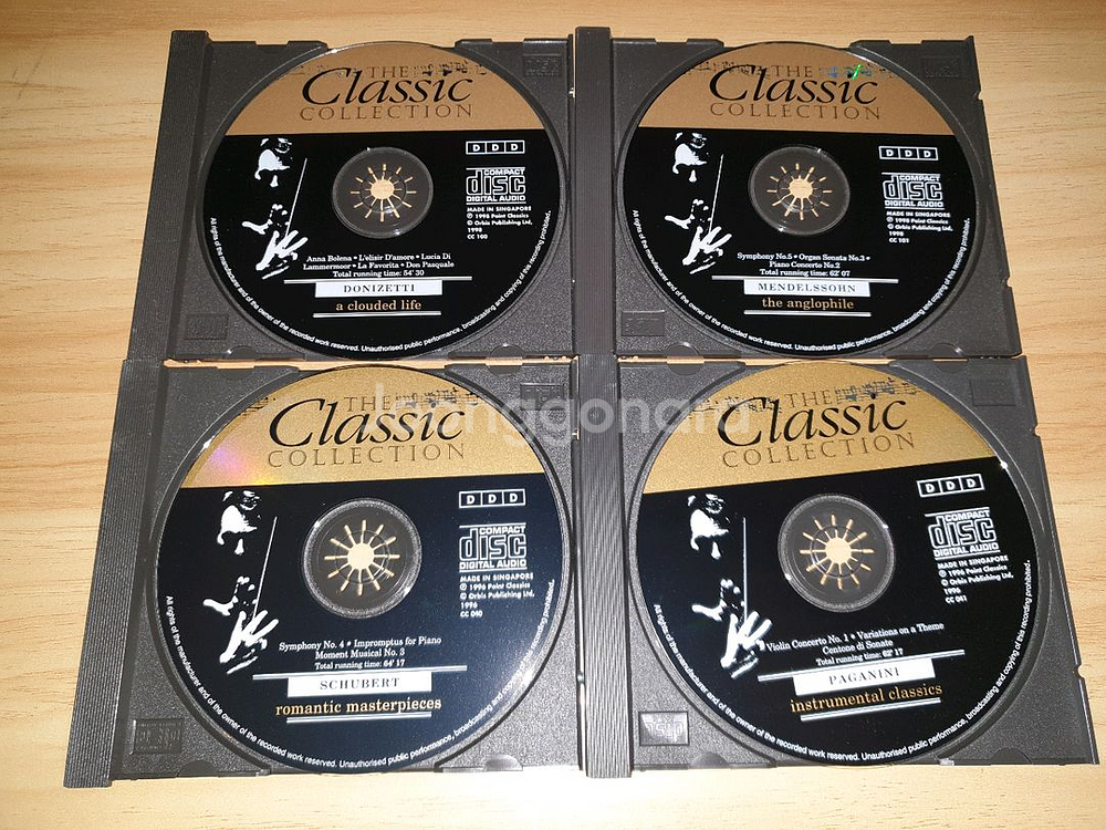 입문용 클래식 CD 120장 일괄(케이스 X)--1