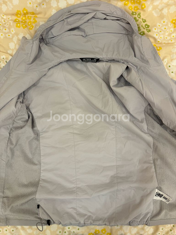 아크테릭스 아톰 SL 후디 솔리큐드 팝니다.--5