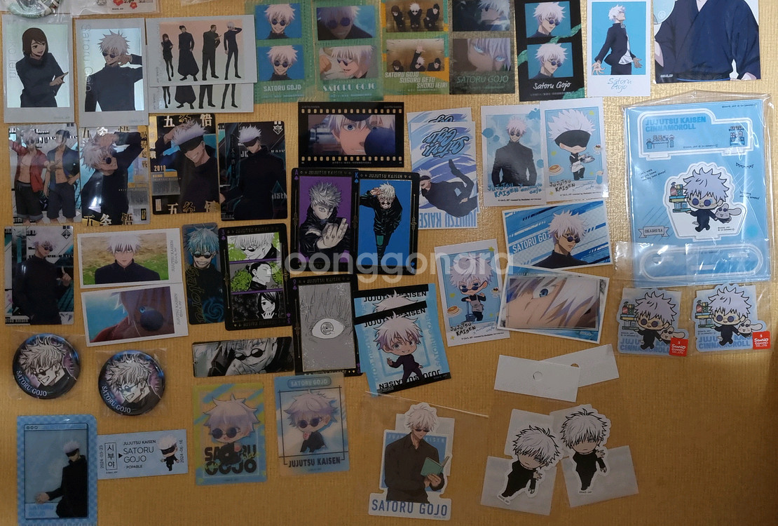 고죠 교류전, 애니메이트 콜라보 고죠 등 고죠 굿즈--2