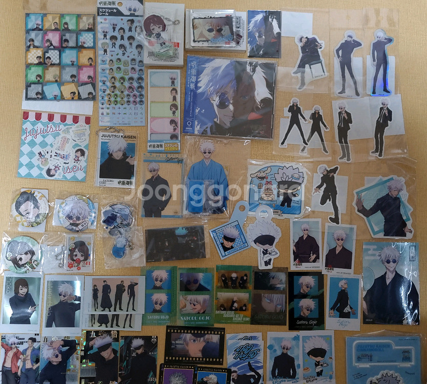 고죠 교류전, 애니메이트 콜라보 고죠 등 고죠 굿즈--1