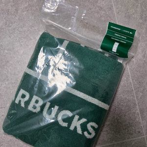 스타벅스 라코스테 타월(새상품)