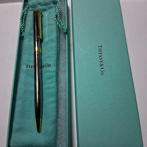 티파니앤코Tiffany&Co볼펜 골드T클립과링 아래GERMANY각인