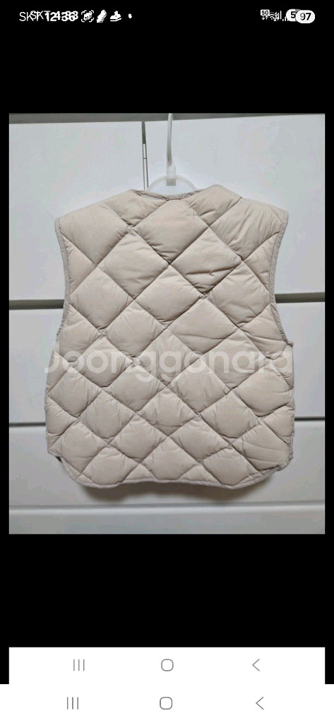 #블루독키즈 & 키즈덤 양면패딩 조끼 2개 130 거의새상품--4