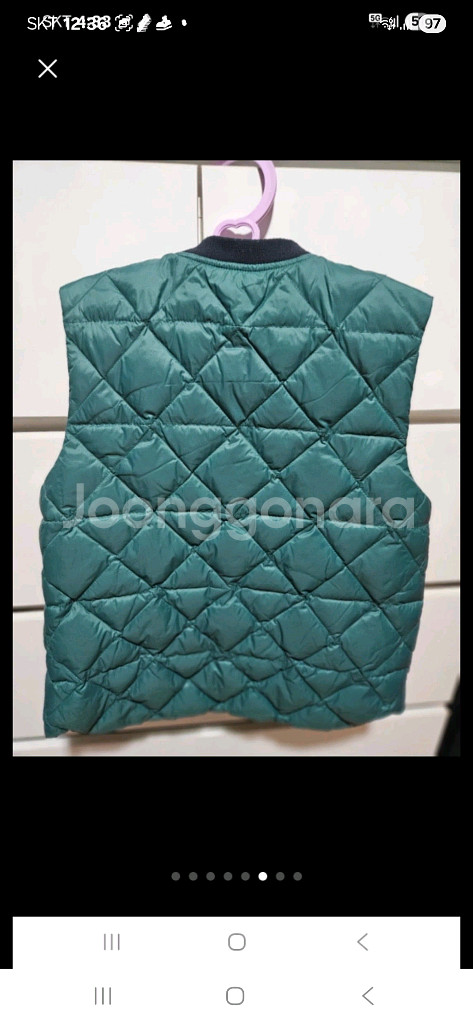 #블루독키즈 & 키즈덤 양면패딩 조끼 2개 130 거의새상품--7