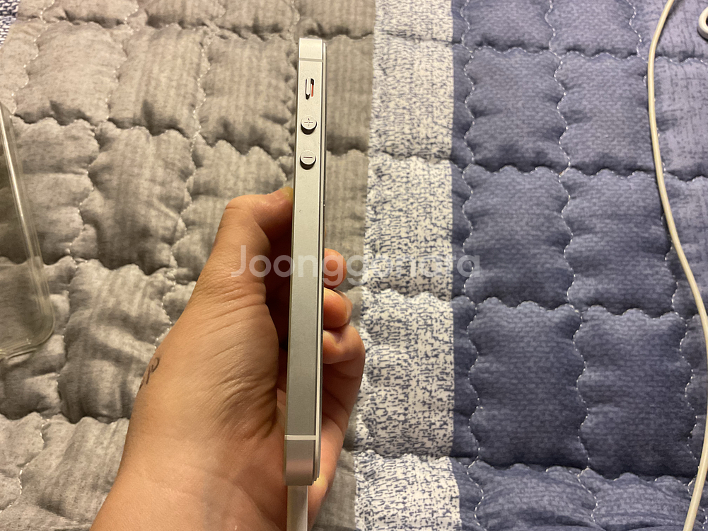 아이폰 se1 실버--3