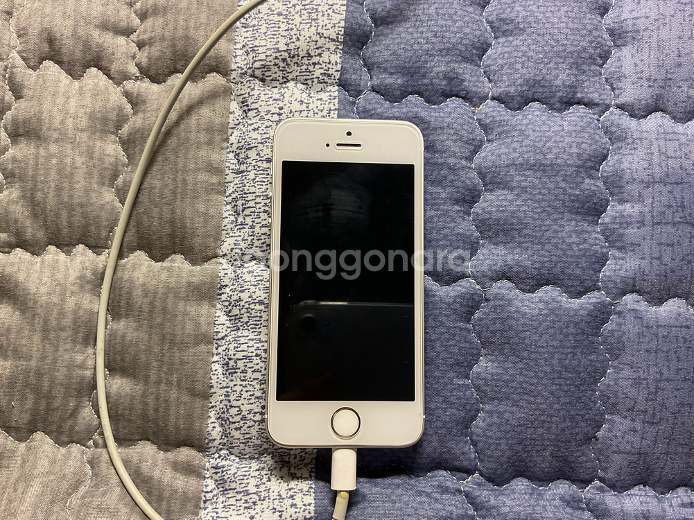 아이폰 se1 실버--1