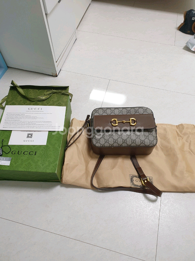 구찌 홀스빗 1955 스몰 숄더백 1955(크로스형,새상품,네고O) 팝니다!--0