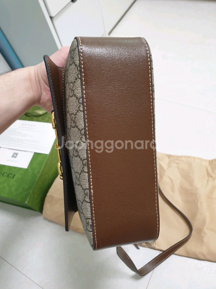 구찌 홀스빗 1955 스몰 숄더백 1955(크로스형,새상품,네고O) 팝니다!--5