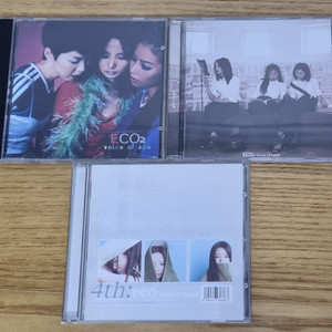 에코 2-4집 CD 3장