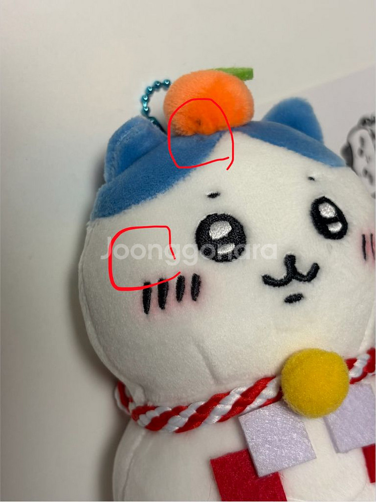 치이카와 하치와레 우체국 귤 오모찌모찌모찌 마스코트--2