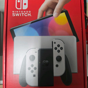 닌텐도 스위치 OLED 화이트 팝니다~~