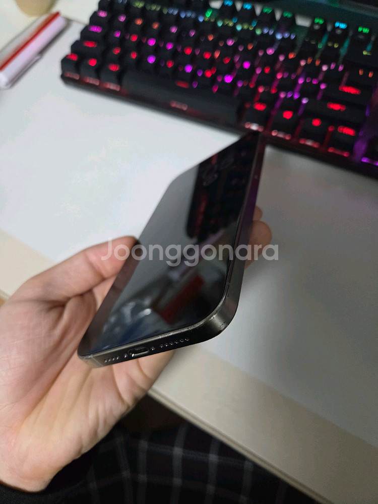 아이폰15프로맥스 256 애케풀 8월말까지--3