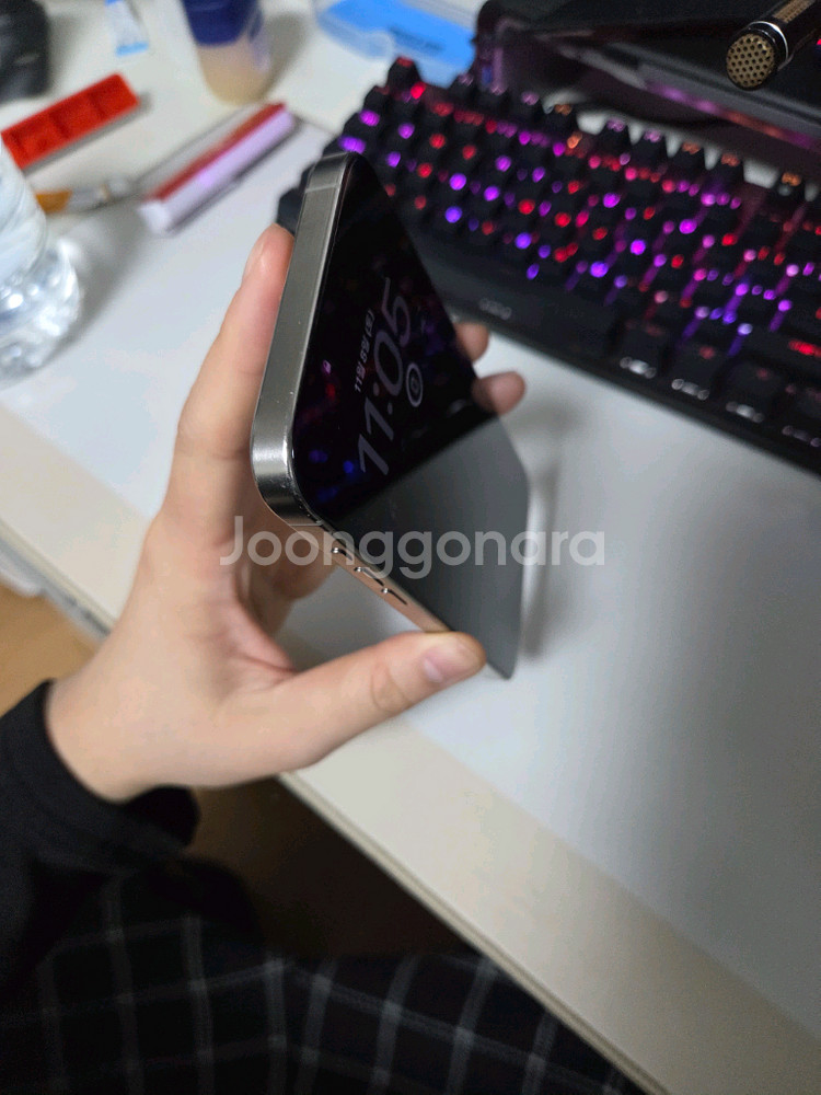 아이폰15프로맥스 256 애케풀 8월말까지--5