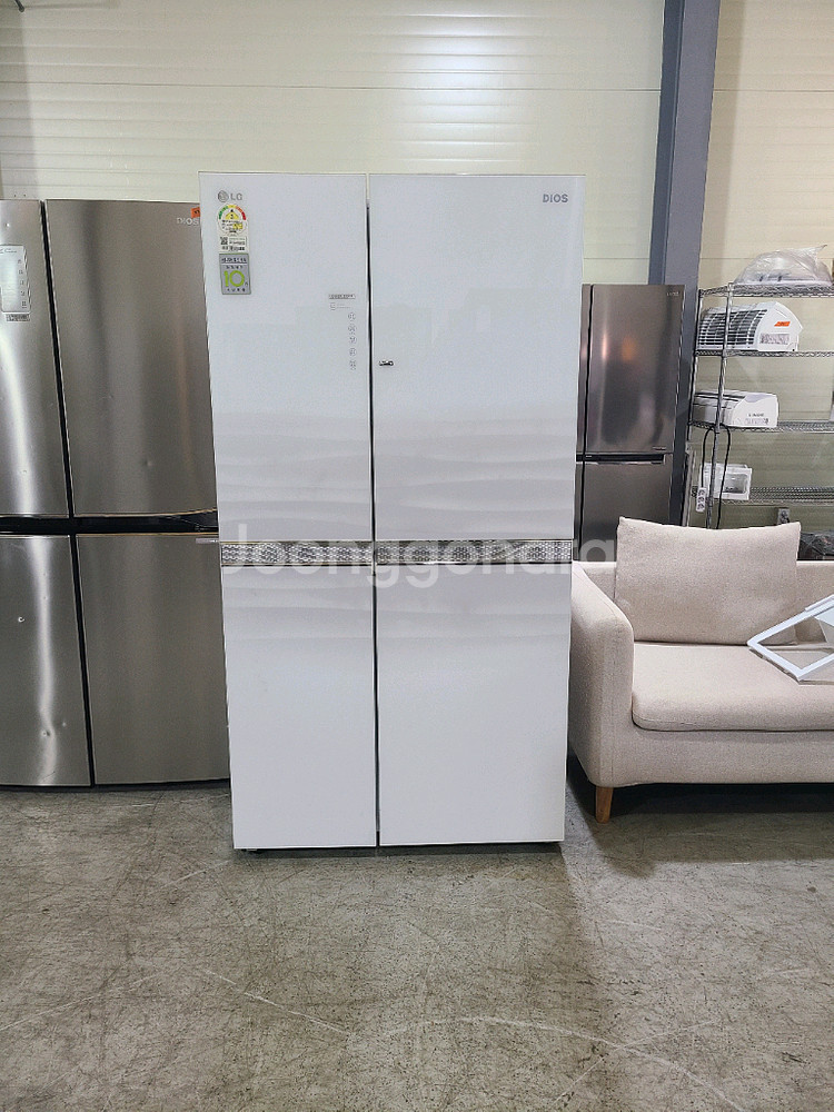무료배송설치, 엘지 850리터 양문형냉장고 매직스페이스홈바--0
