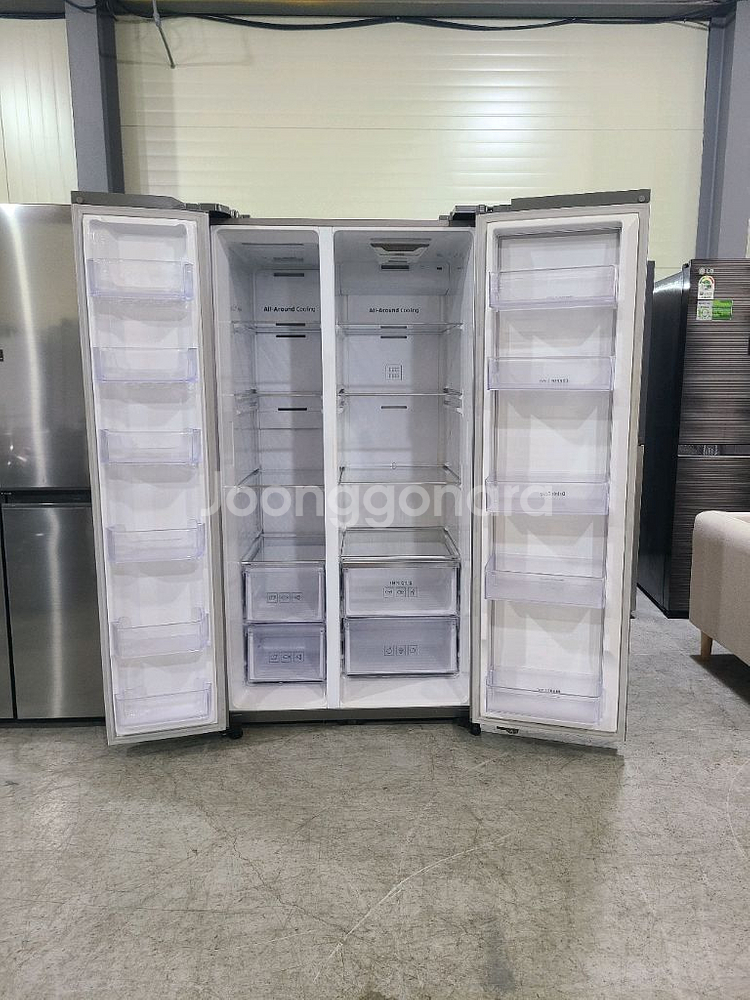 무료배송설치, 삼성 830리터 푸드쇼케이스홈바 냉장고--7