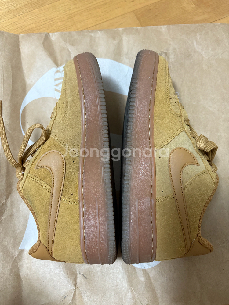 (235) 나이키 에어포스 된장포스 주니어 키즈--1