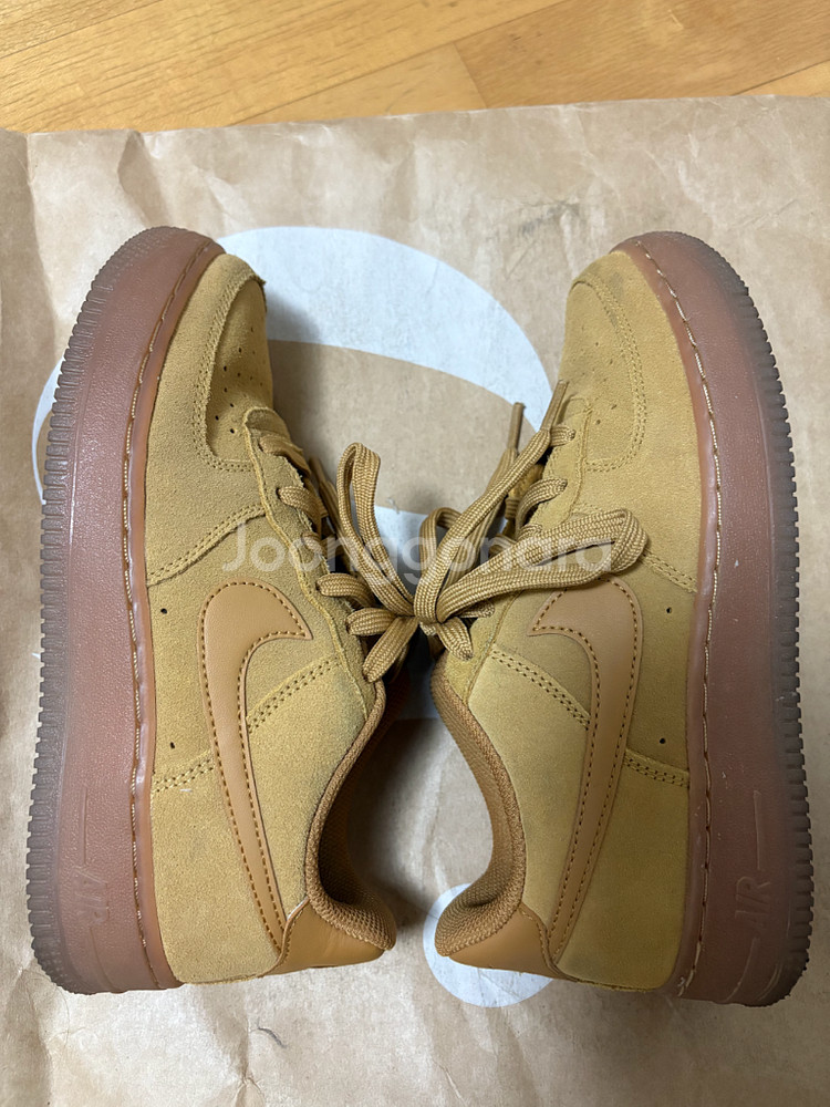 (235) 나이키 에어포스 된장포스 주니어 키즈--2