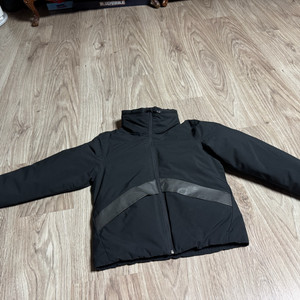 언더아머 덕다운 숏패딩 블랙 택포