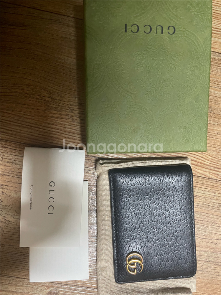 구찌 GG 마몬트 반지갑 상태좋아요 쿨거시 네고가능--1