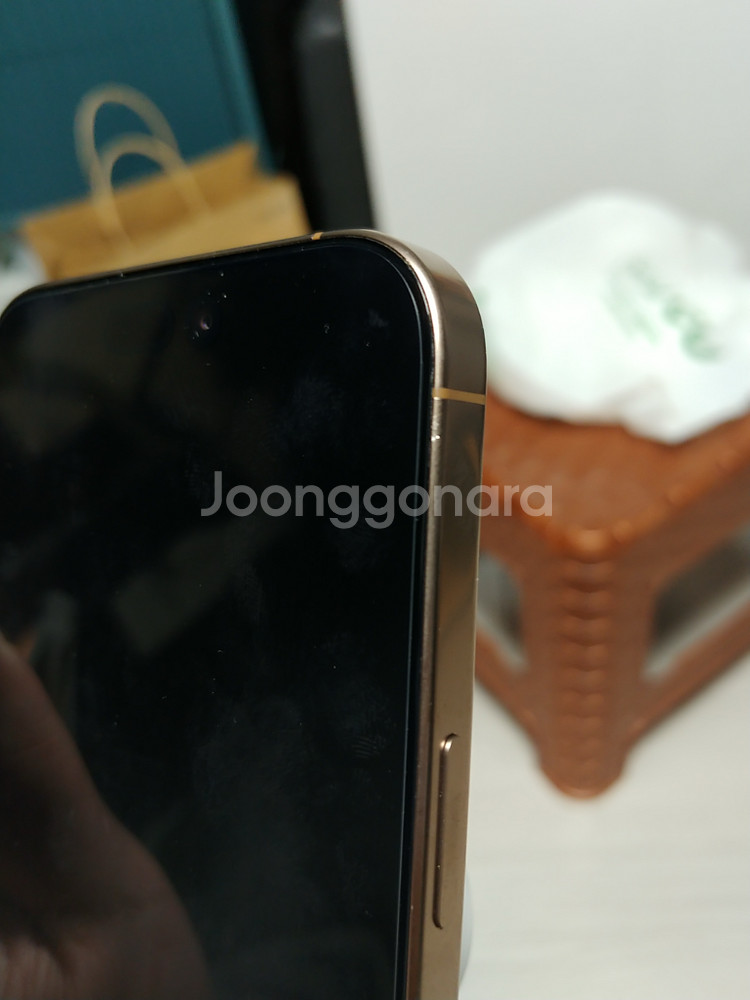 아이폰16 프로맥스 256 데저트 + 애플케어 판매--2