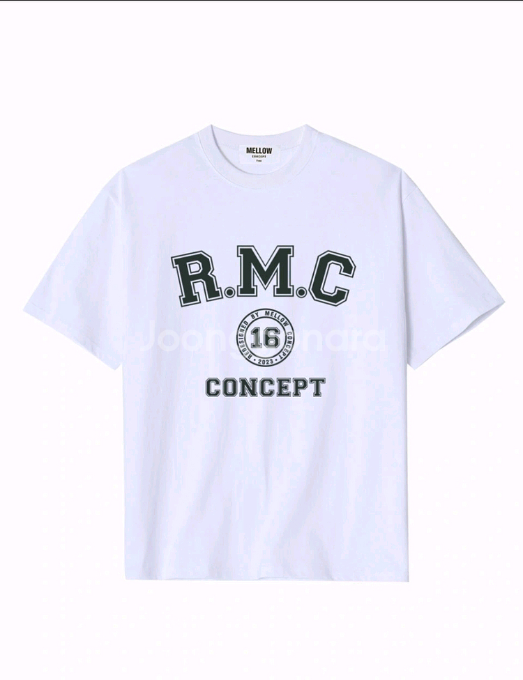 멜로우컨셉 루즈핏 반팔티 L (원가 27,000원)--0