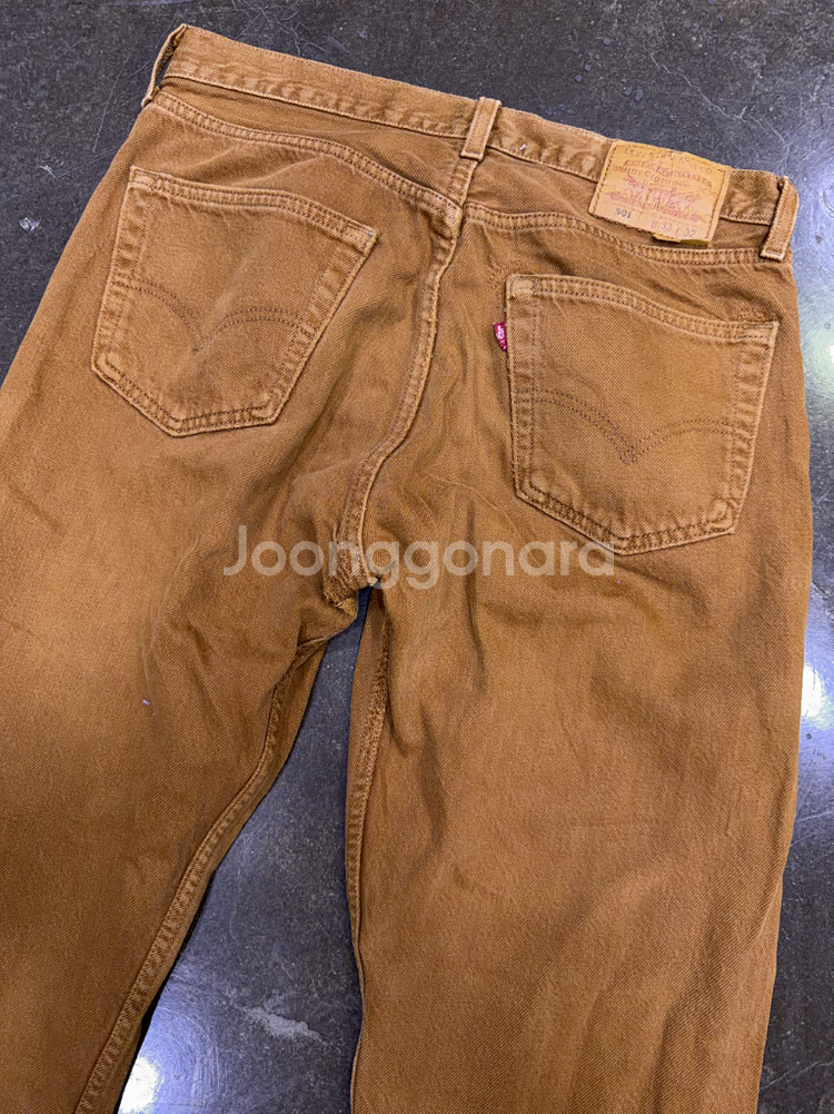 리바이스 501 USA 메이드 90s 빈티지 데님팬츠 33--6
