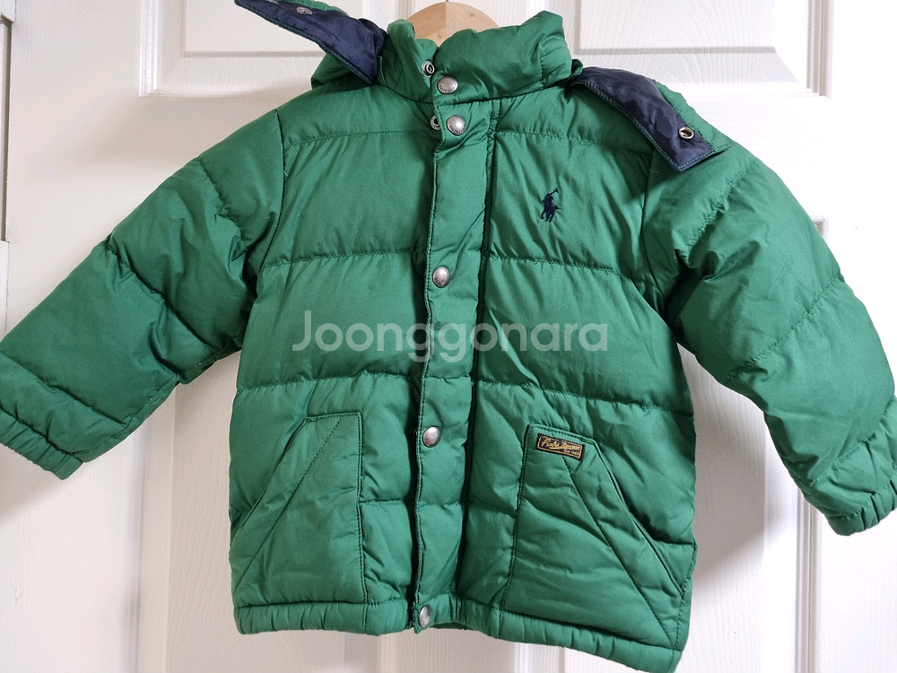 (쌍둥이추천)폴로 키즈 패딩점퍼 3T/ 100사이즈--0