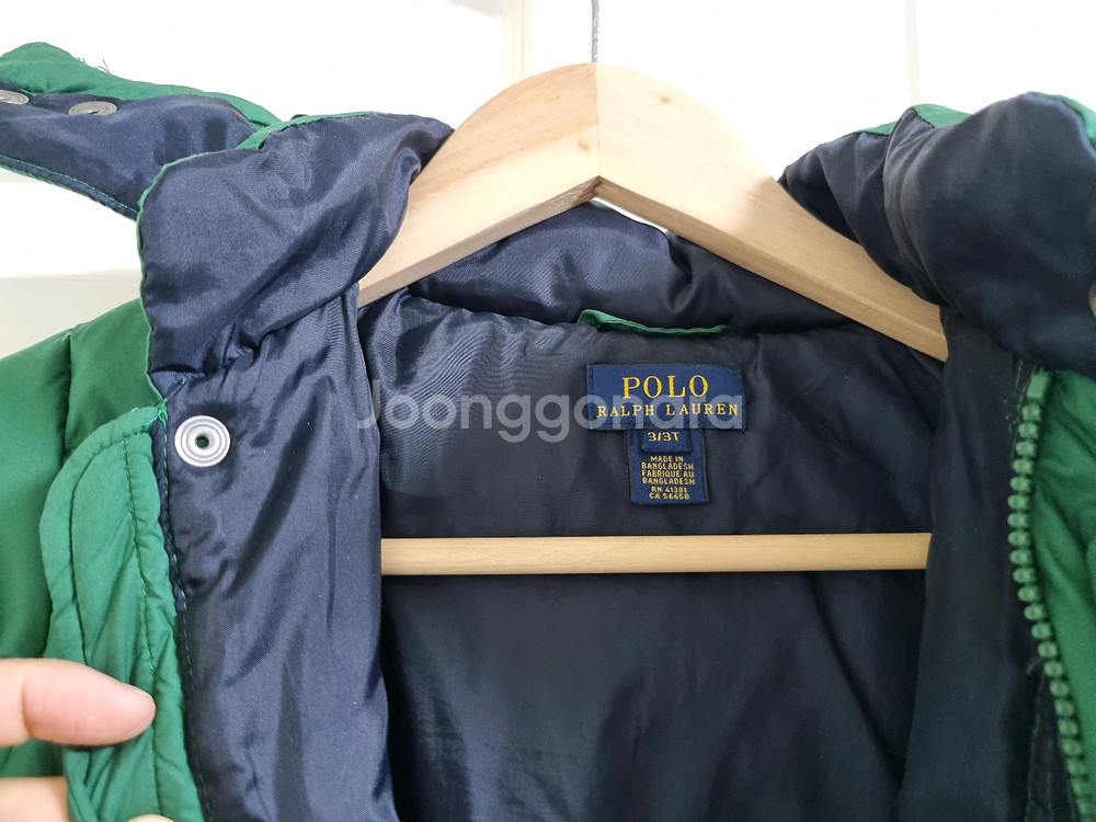 (쌍둥이추천)폴로 키즈 패딩점퍼 3T/ 100사이즈--4