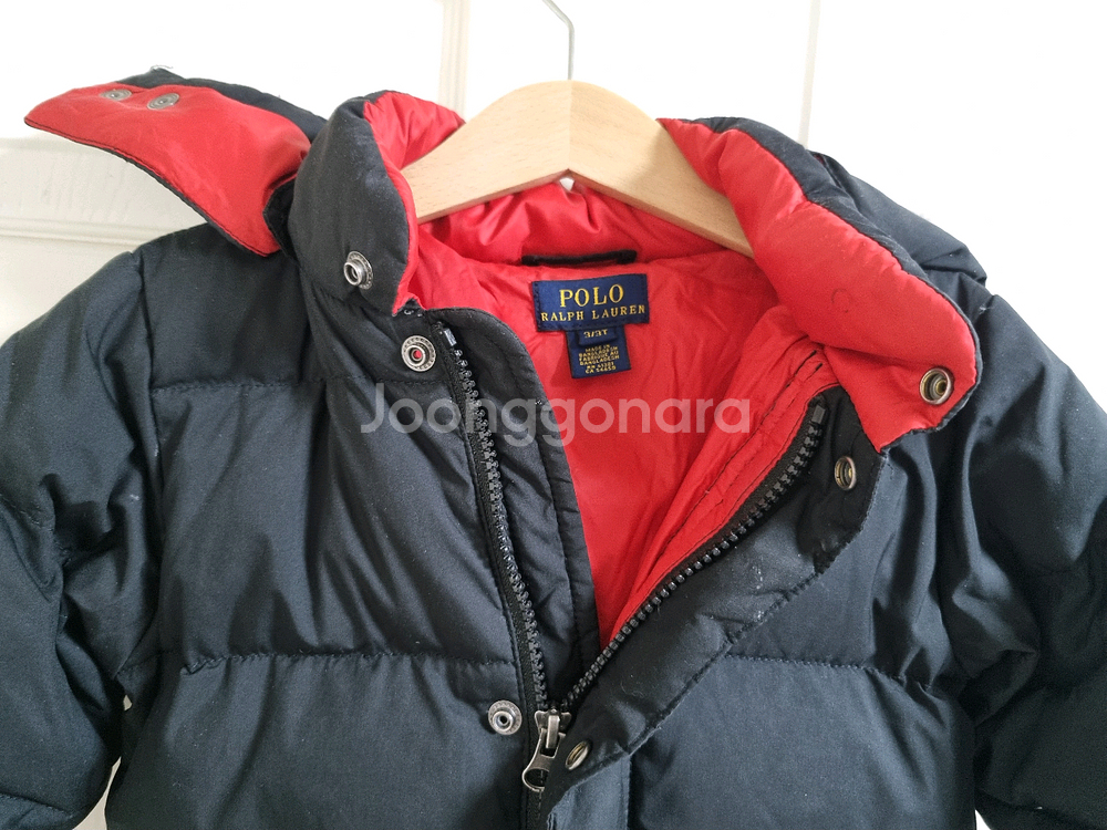 (쌍둥이추천)폴로 키즈 패딩점퍼 3T/ 100사이즈--7