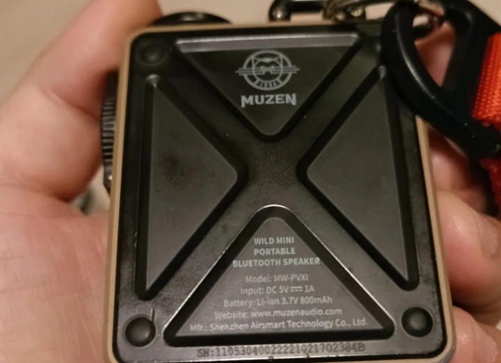 뮤젠 와일드 블루투스 스피커--4