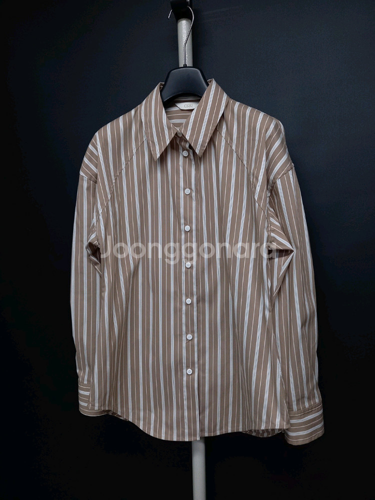 새 오르 ORR 춘추 스트라이프 남방블라우스 55--2