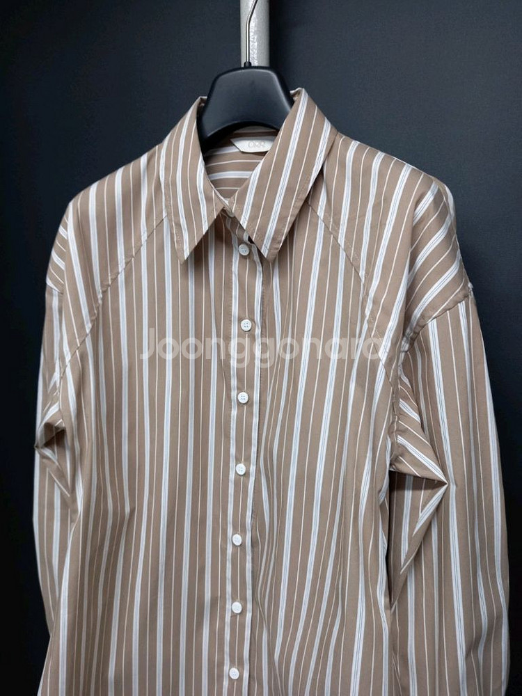 새 오르 ORR 춘추 스트라이프 남방블라우스 55--5