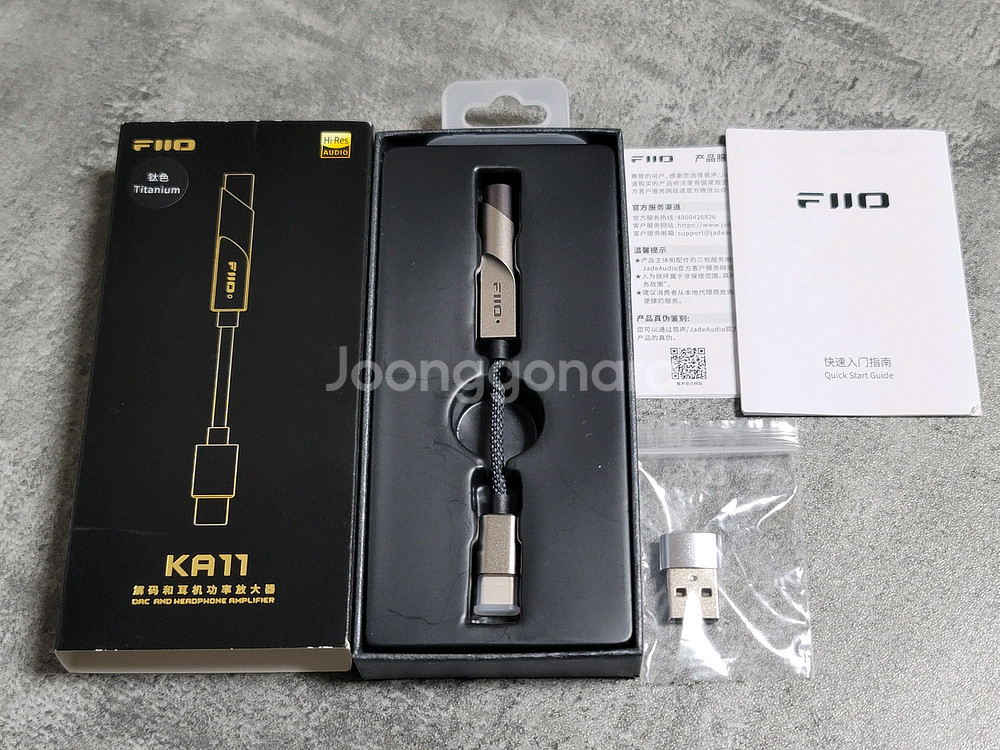 FiiO KA11 꼬다리 DAC--0