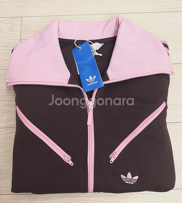 (L)(새상품)아디다스 트랙탑 오리지널스 져지 핑크--2