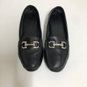 (235사이즈)페라가모 정품 은장 간치니 드라이빙 로퍼