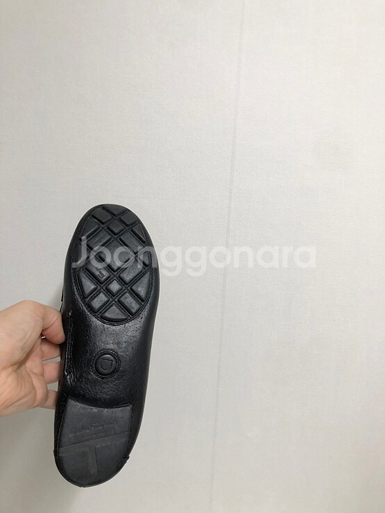 (235사이즈)페라가모 정품 은장 간치니 드라이빙 로퍼--4