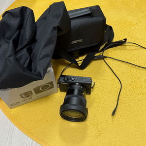 캐논 EOS M200 미러리스 카메라 + 16mm 렌즈 + ufo 마이크