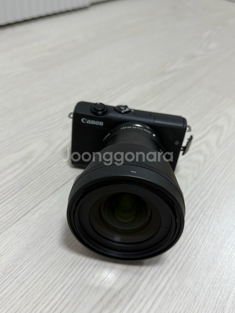 캐논 EOS M200 미러리스 카메라 + 16mm 렌즈 + ufo 마이크--1