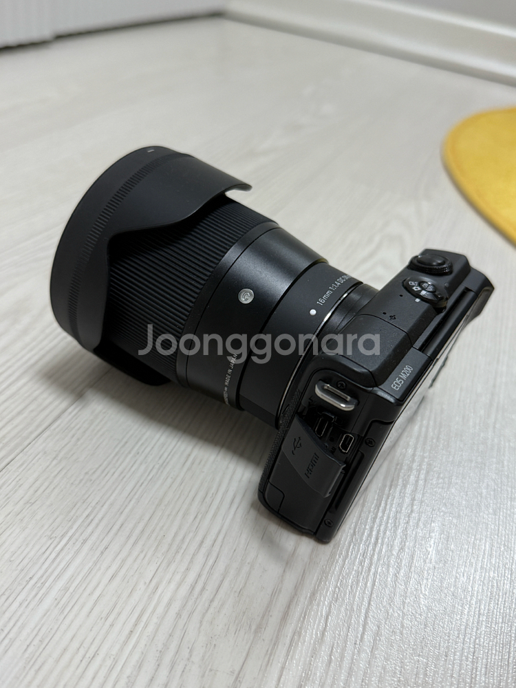 캐논 EOS M200 미러리스 카메라 + 16mm 렌즈 + ufo 마이크--2