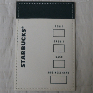 스타벅스 미니포켓 카드지갑