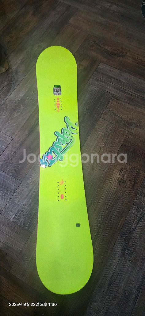 살로몬 팝스타 스노우보드 데크 153cm--0