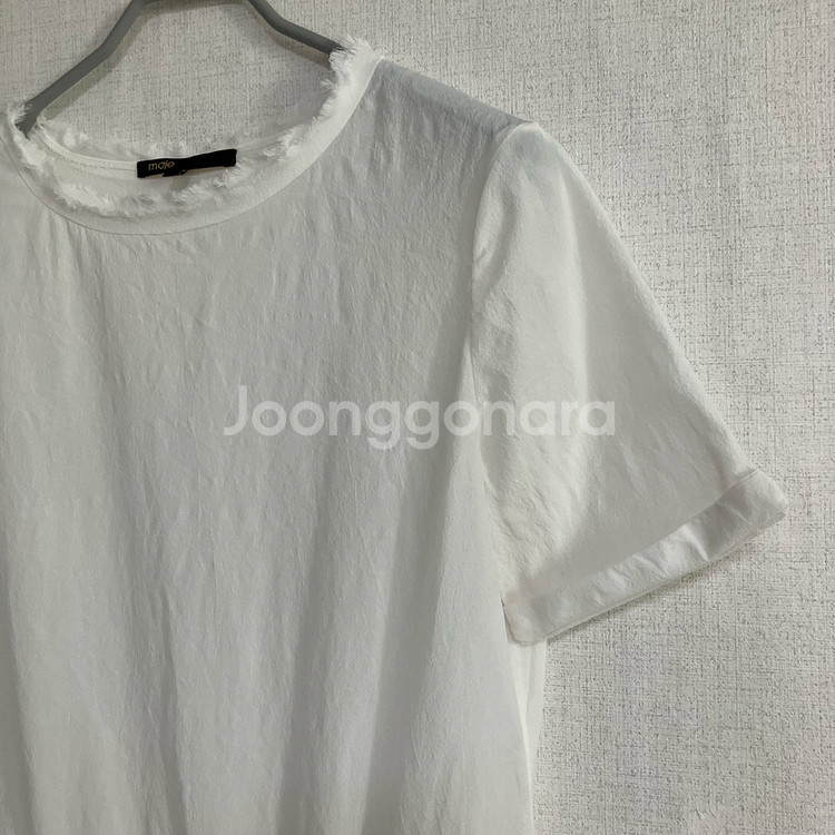 maje 마쥬 화이트 비스코스 원피스--1