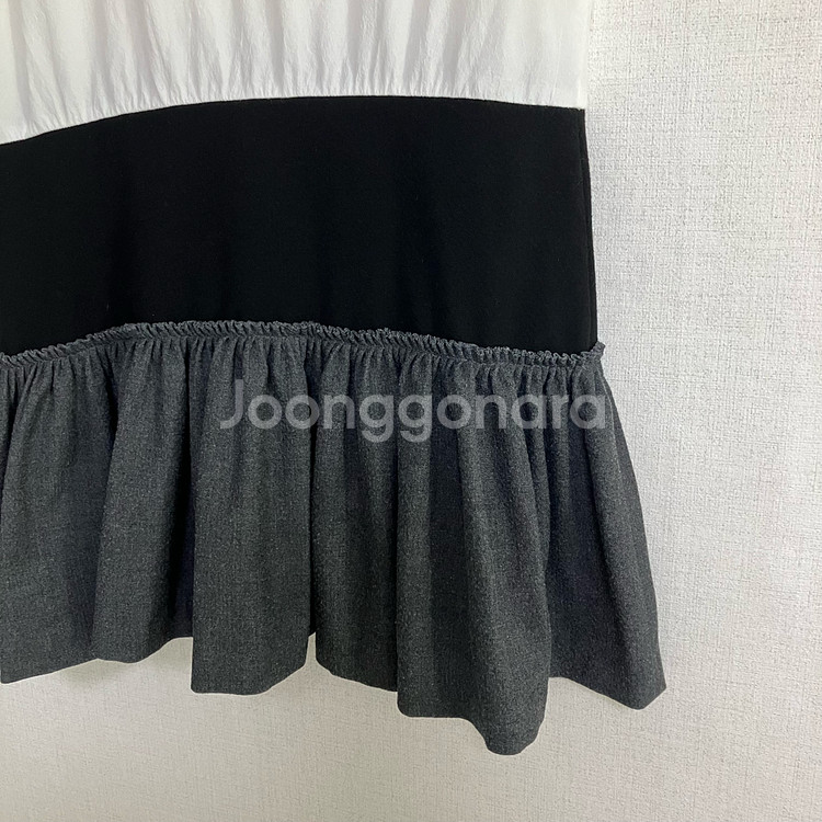 maje 마쥬 화이트 비스코스 원피스--2