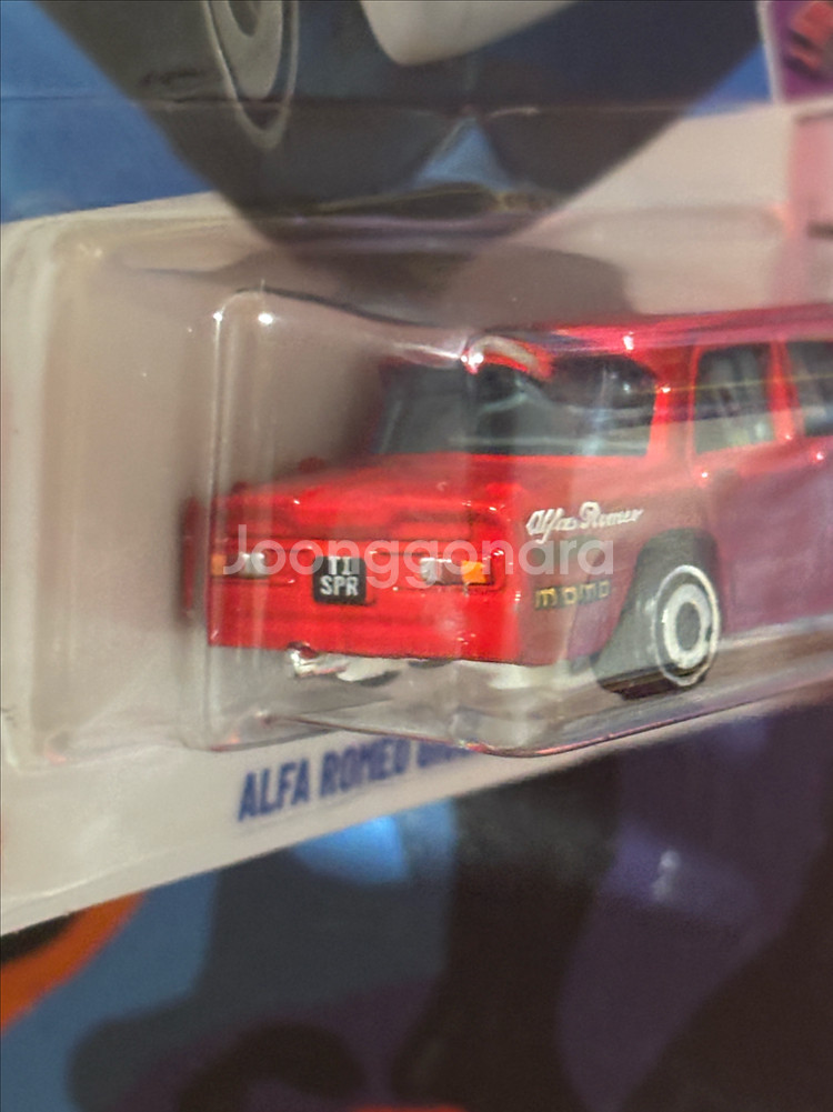 미개봉) 알파 로메오 줄리아 슈퍼 다이캐스트 핫휠 인테리어 소품--7