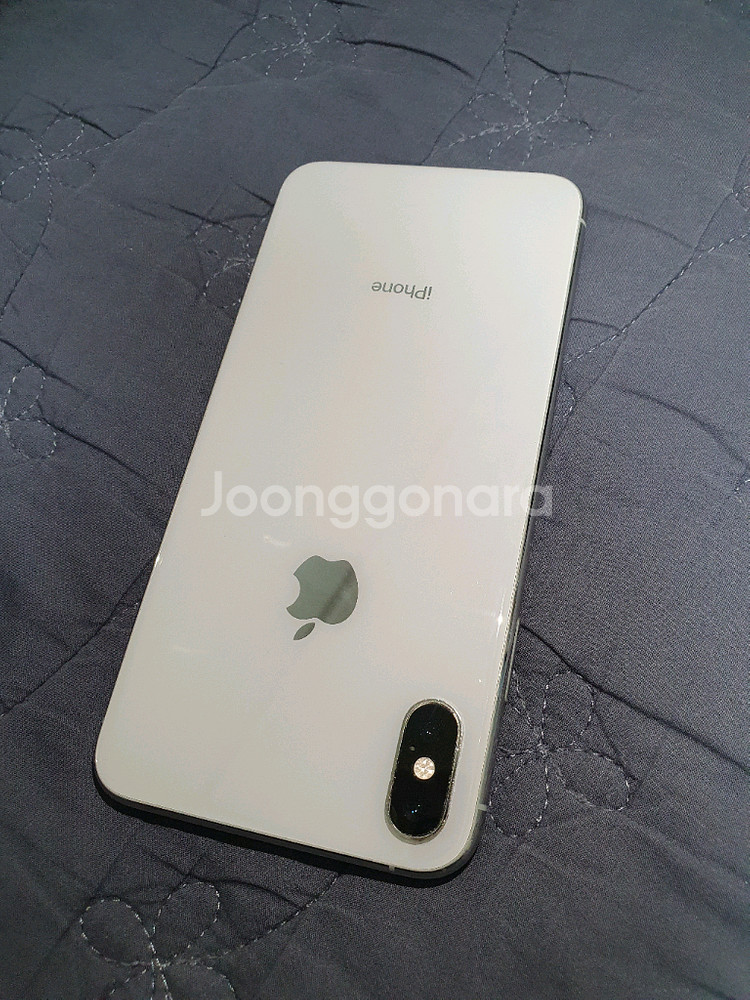 아이폰 XS Max 실버 512GB--2