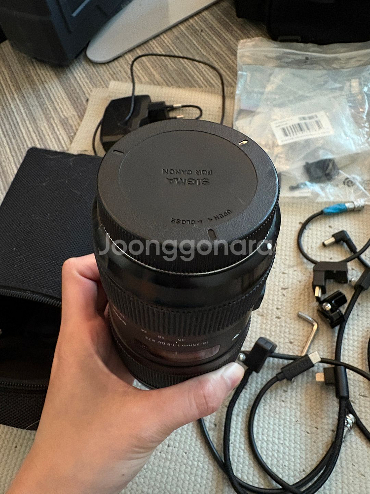 블랙매직 카메라 blackmagic 포켓 시네마 6K + 시그마 렌즈--5