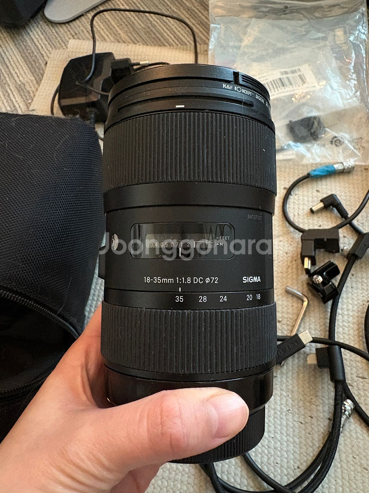 블랙매직 카메라 blackmagic 포켓 시네마 6K + 시그마 렌즈--6